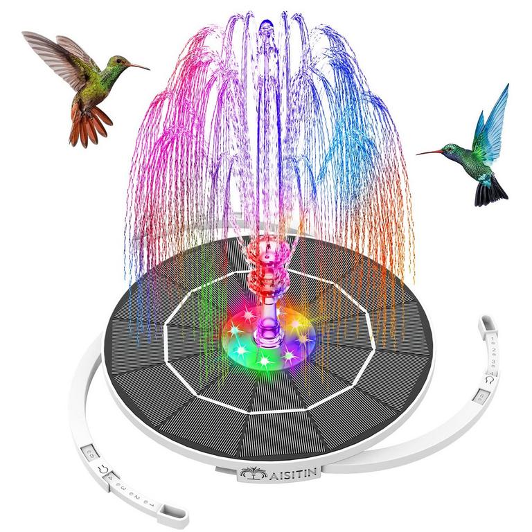 AISITIN 3.5W SOLAR FOUNTAIN