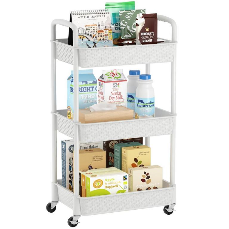 MOYIPIN 3-TIER ROLLING CART
