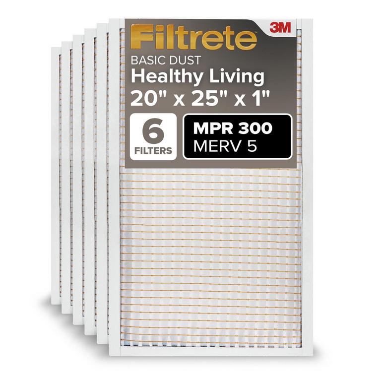 FILTRETE 20X25X1IN FILTERS 6PK