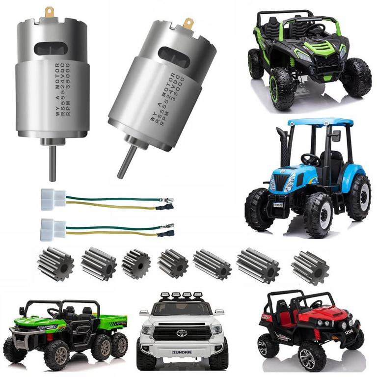 JRRXM 24V RIDE-ON CAR MOTORS 2PK