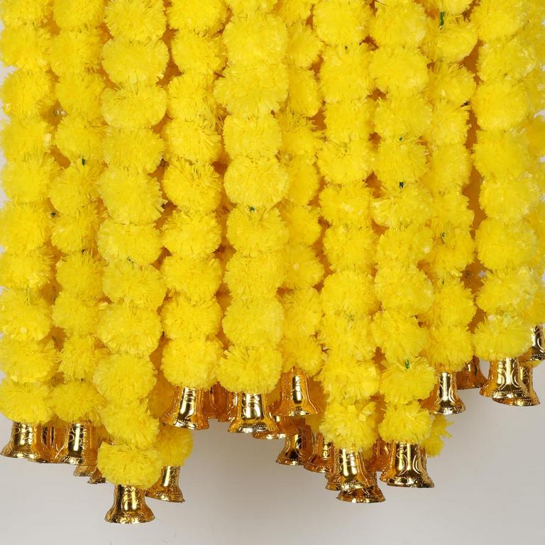 MARUBHUMI ARTIFICIAL MARIGOLD GARLAND 5PCS