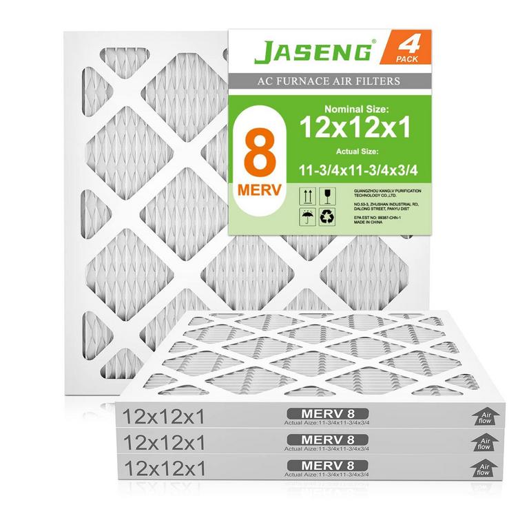 JASENG 12X12X1 AIR FILTERS 4PK