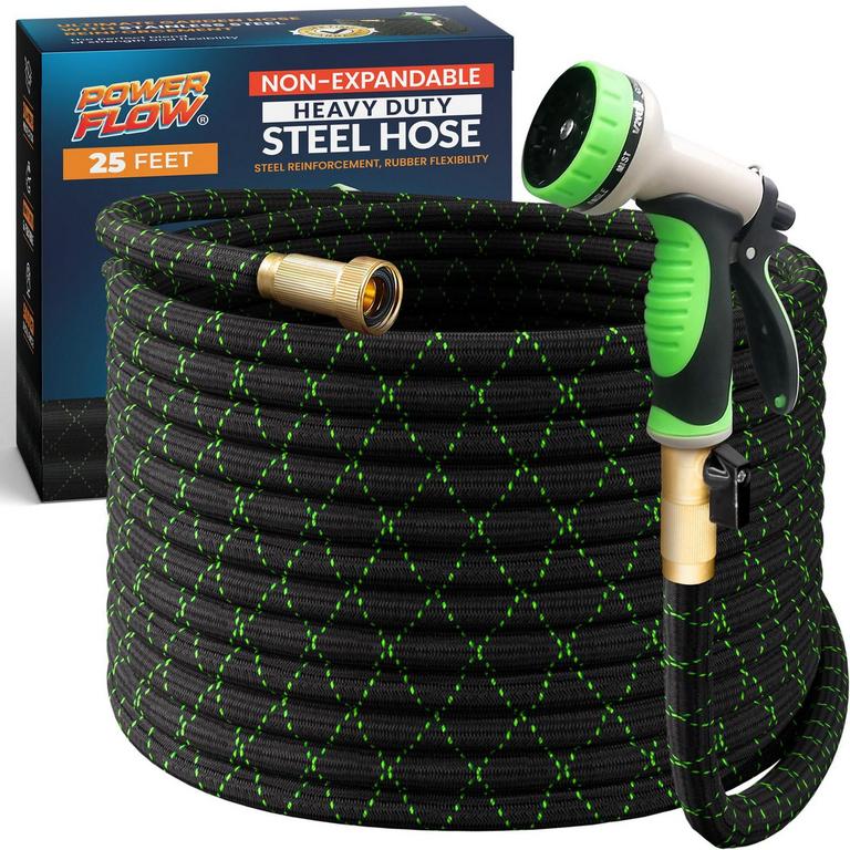 25FT BLACK GARDEN HOSE