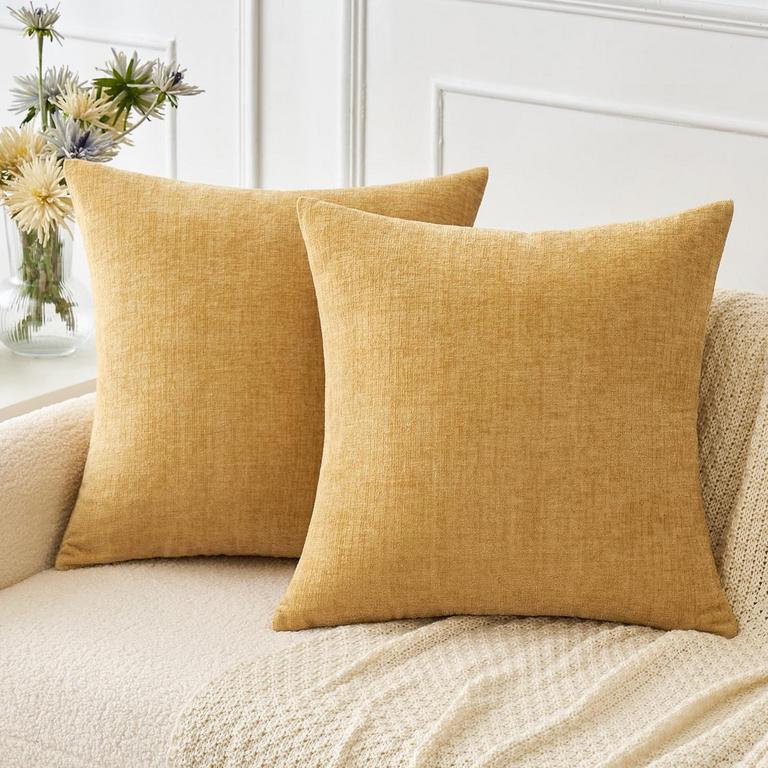 MIULEE CHENILLE PILLOW COVERS