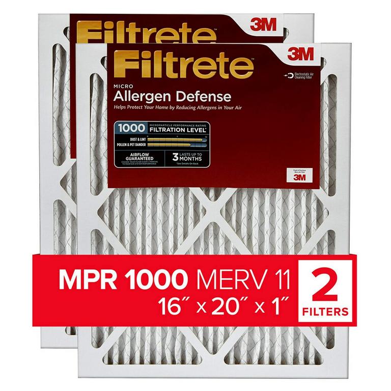 FILTRETE 16X20X1IN FILTERS 2PK