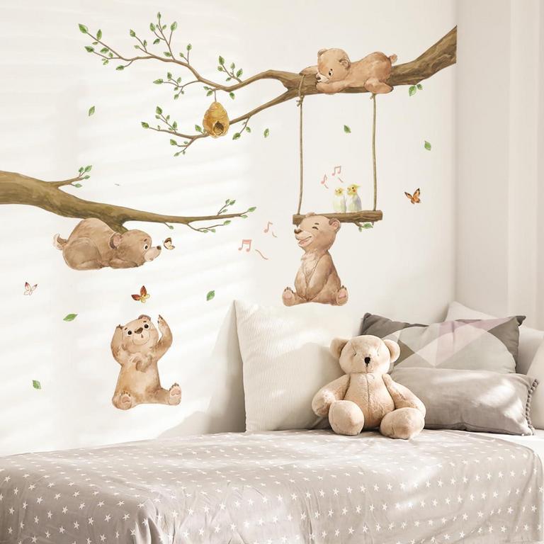 RUNTOO BEAR WALL STICKERS