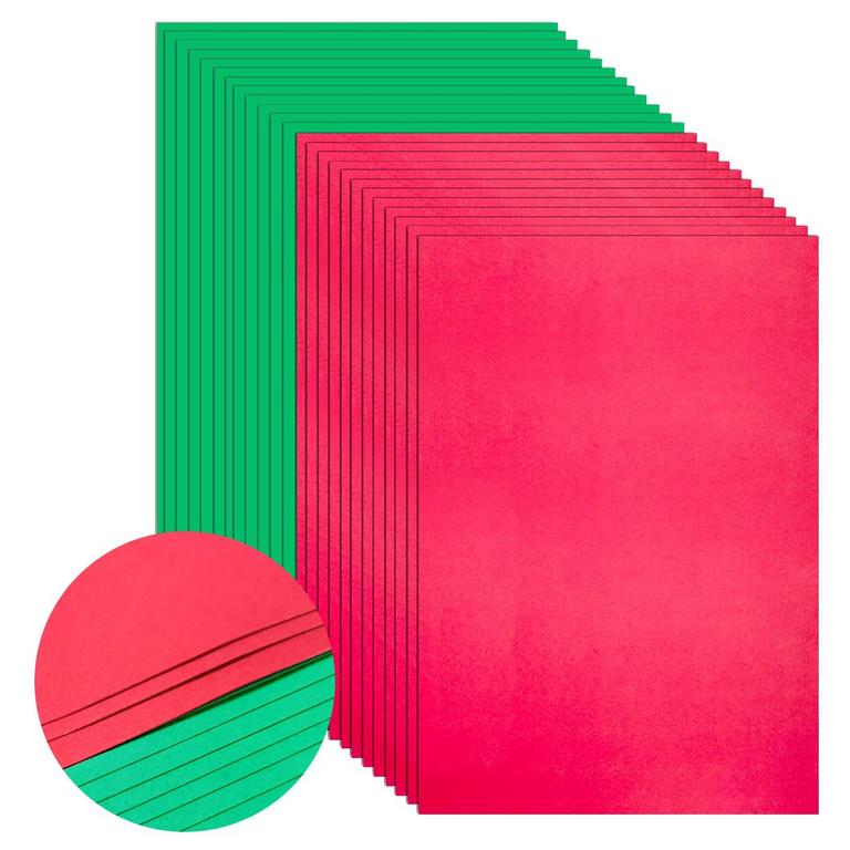 CHRISTMAS CARDSTOCK PAPER 100PCS