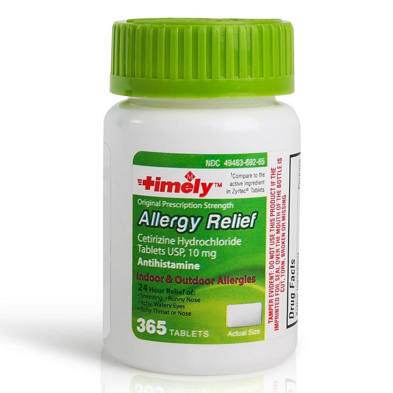 TIME-CAP 10MG CETIRIZINE