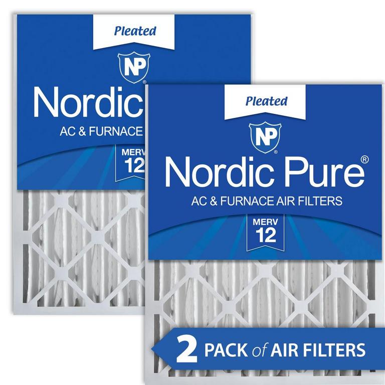NORDIC PURE 20X25X4IN AIR FILTERS 2PK