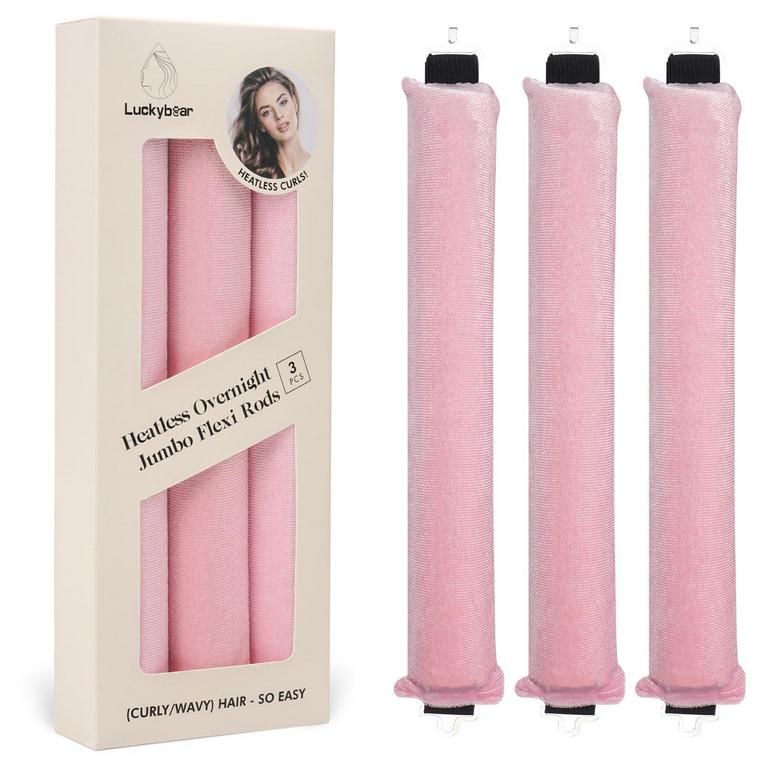 LUCKYBEAR PINK SATIN RODS