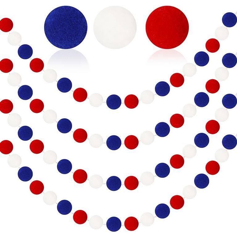 4PK 26.3FT JULY 4TH GARLANDS