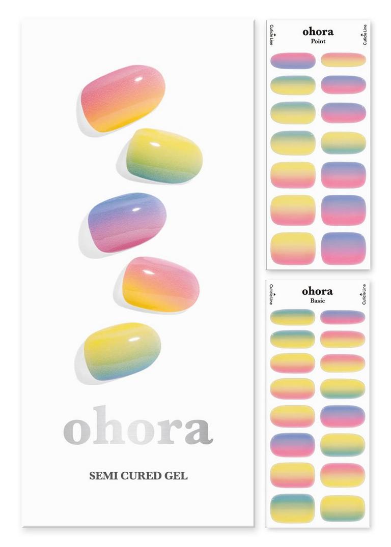 OHORA GEL NAIL STRIPS SET 