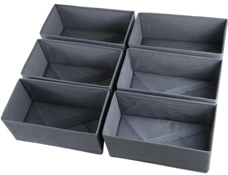 6 PACK DRAWER ORGANIZERS