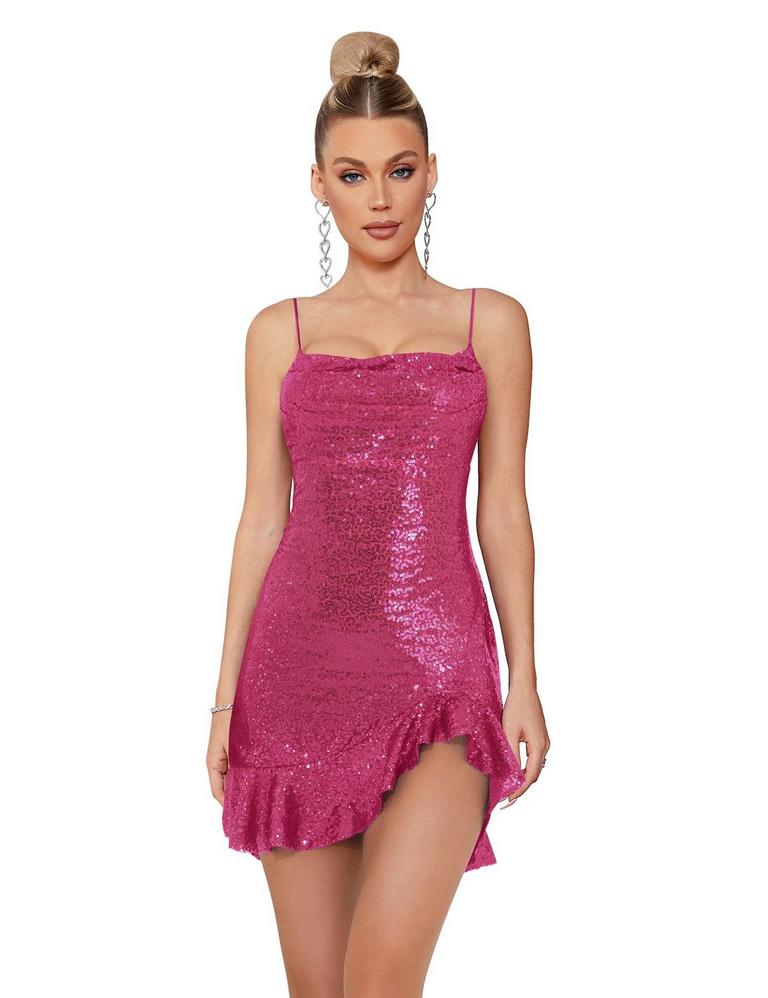 MEILUN GLITTER DRESS WOMENS SZ M