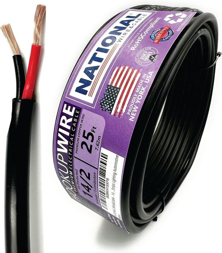 25' OF 14 GAUGE WIRE