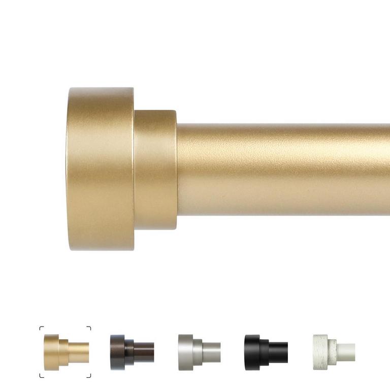GOLD CURTAIN ROD 72-144IN
