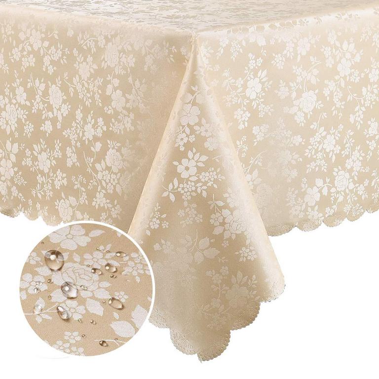 SMIRY RECTANGLE TABLE CLOTH 60X120IN
