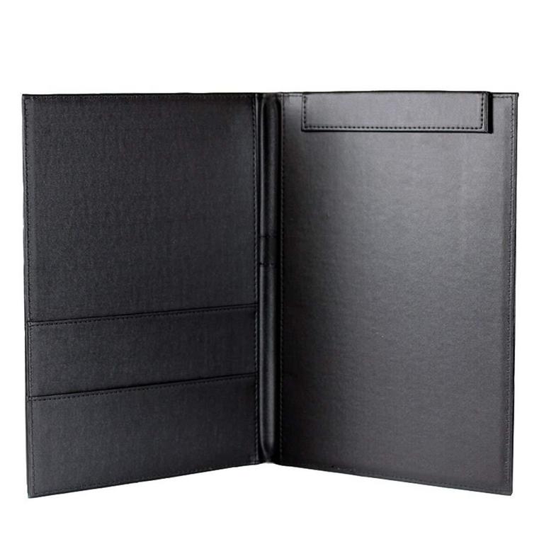 WELLYUK BLACK A4 PADFOLIO
