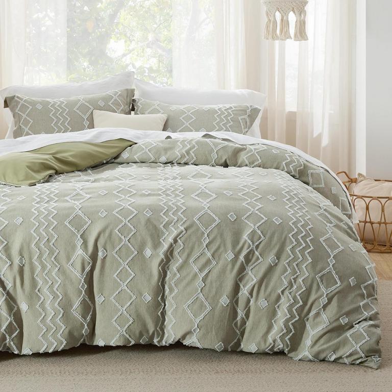 BEDSURE TWIN/TWIN XL DUVET COVER SET 2PC