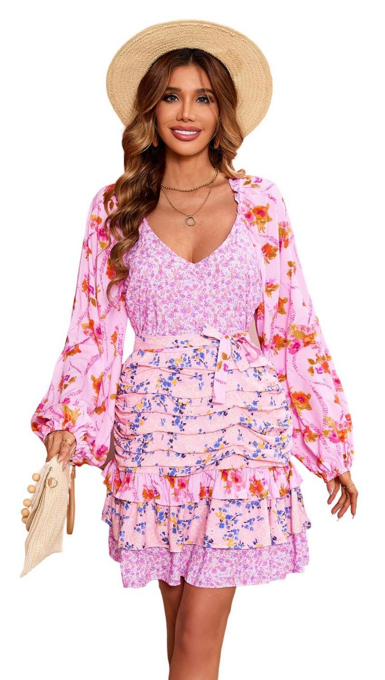 L R.VIVIMOS BOHO DRESS