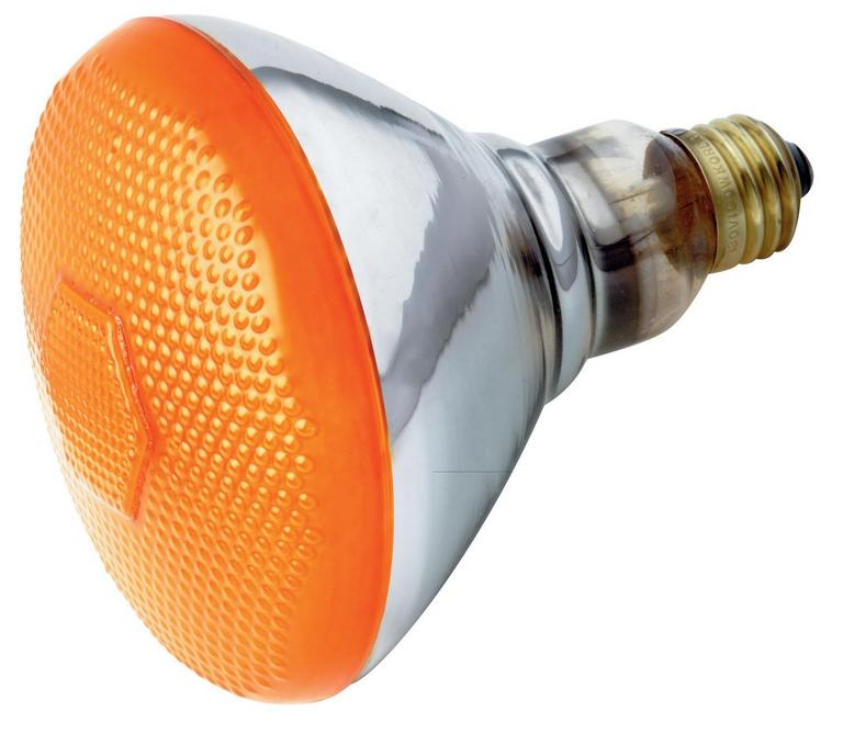 4 SATCO 100W BR38 LIGHT BULBS