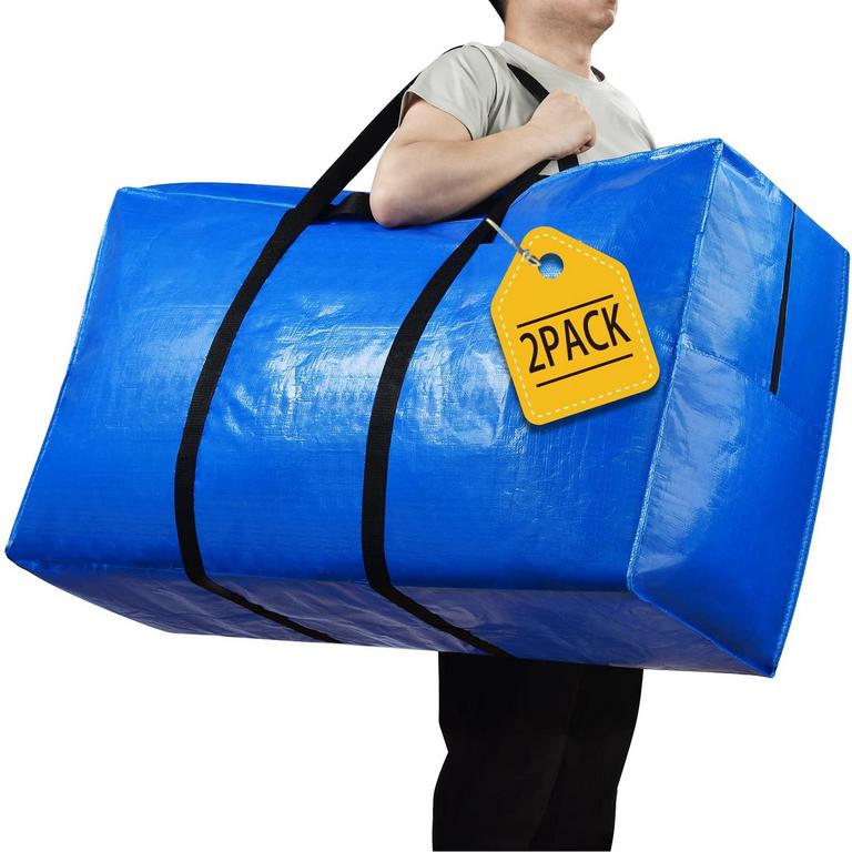 BLUE XL STORAGE BAGS 2PK