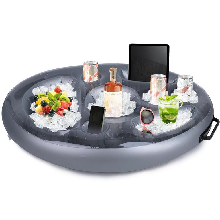 GRAY FLOATING DRINK HOLDER