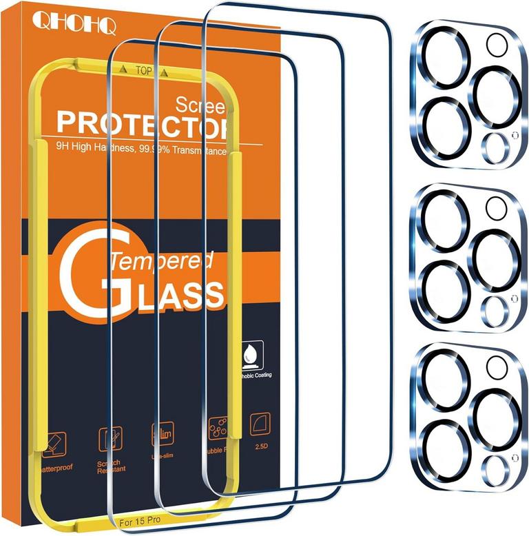 IPHONE 15 PRO SCREEN PROTECTORS 