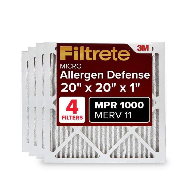 FILTRETE 20X20X1IN FILTERS 4PK