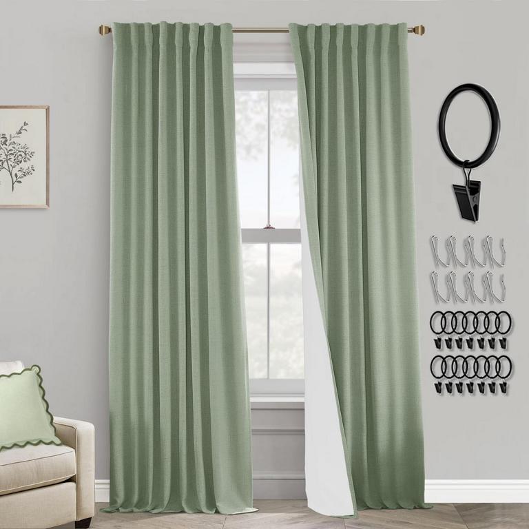 2PK 52X84IN BLACKOUT CURTAINS