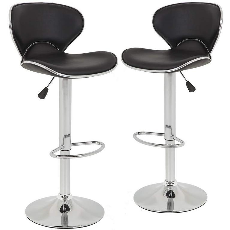 2 ADJUSTABLE BAR STOOLS