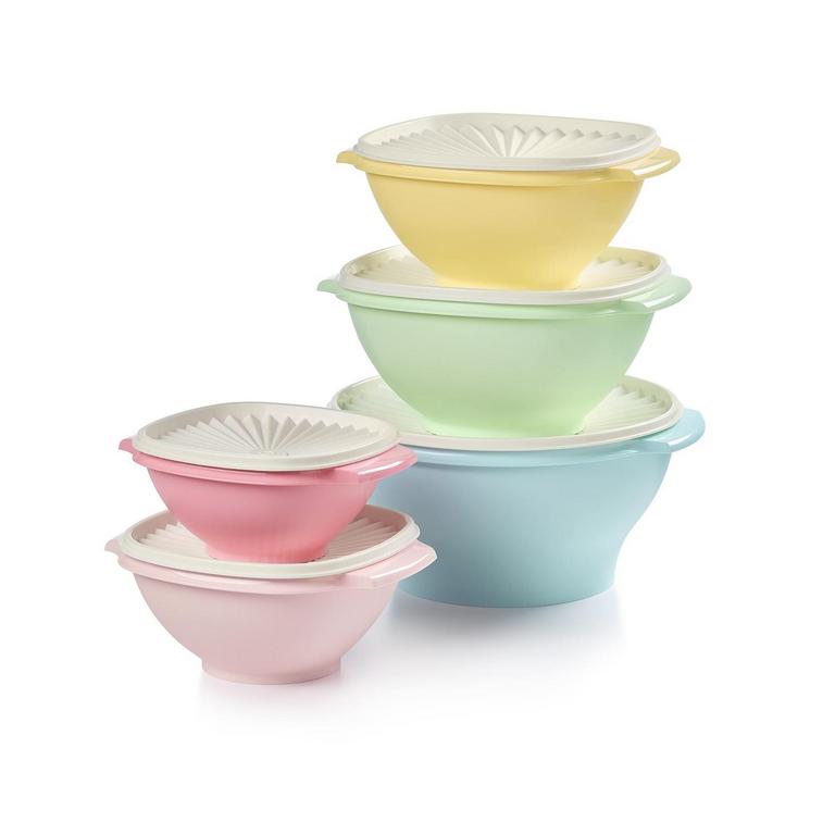 TUPPERWARE 5 BOWL SET