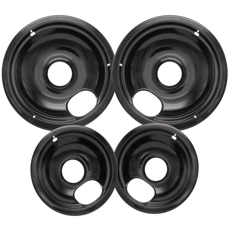 BLACK STOVE DRIP PANS