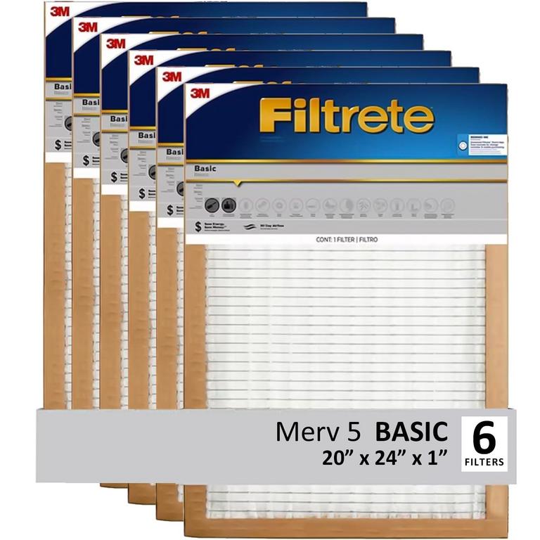 FILTRETE 20X24X1IN FILTERS 6PK