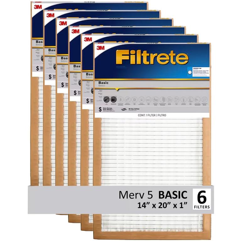 FILTRATE MERV 5 6PK AIR FILTER