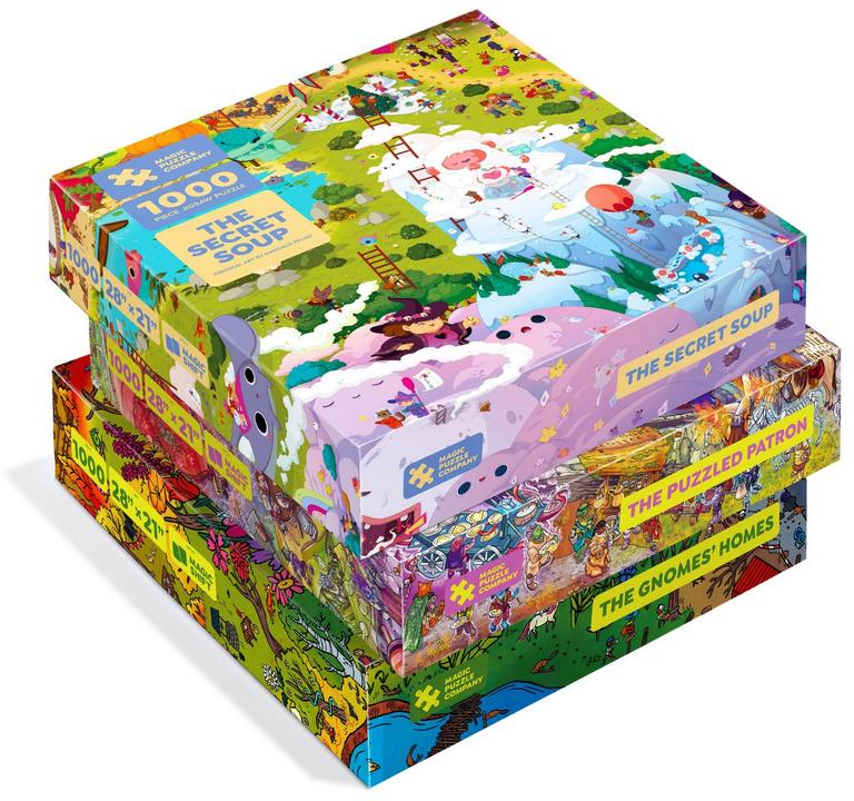 MAGIC PUZZLES 3-PACK