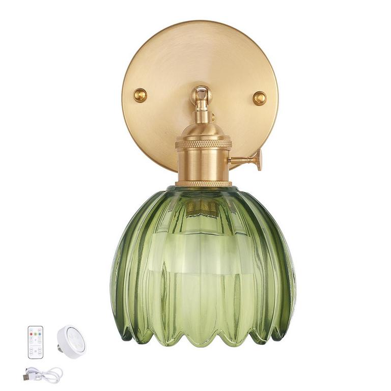 SHENMOYL BATTERY WALL SCONCE