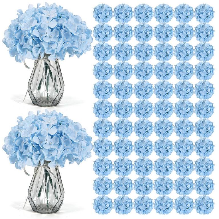 AUIHIAY 104PC BLUE HYDRANGEAS