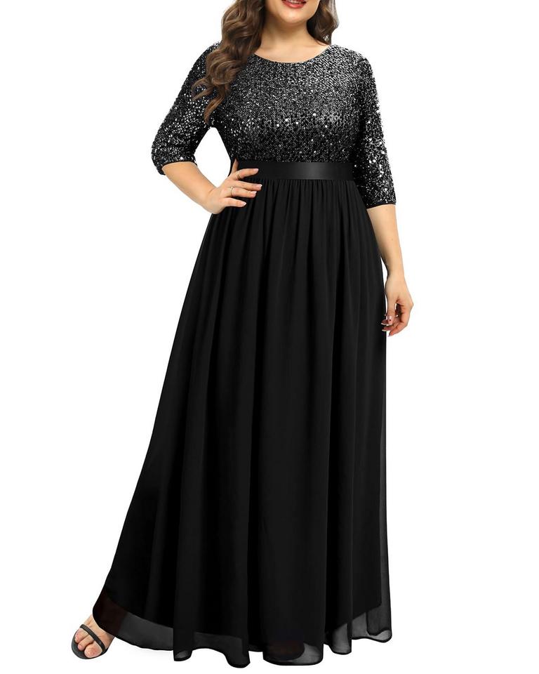 PLUS SIZE BLACK DRESS 18W