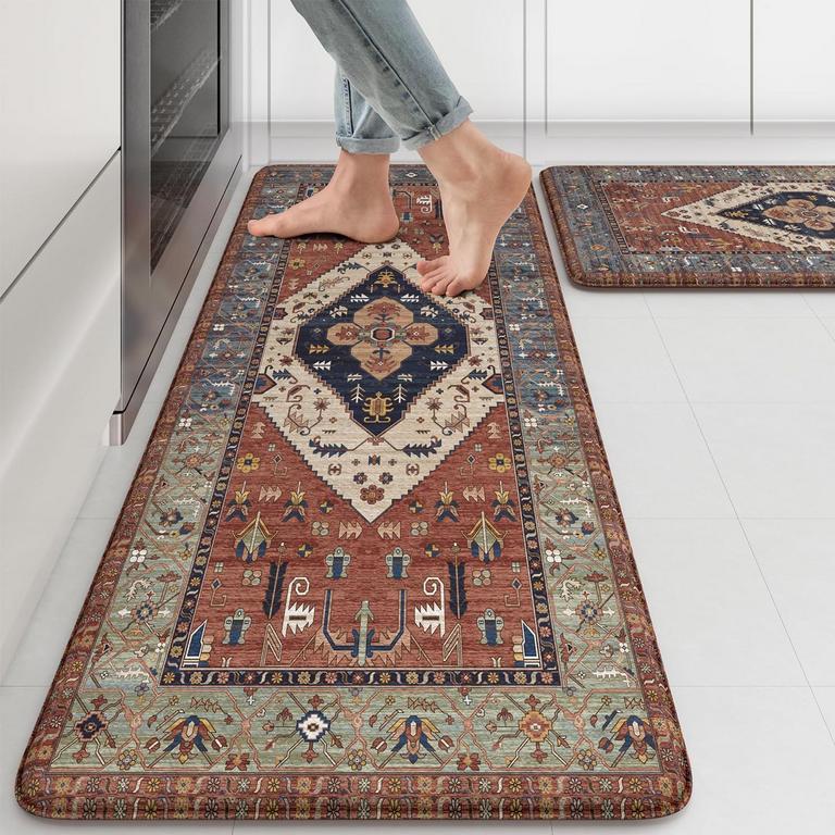 KIMODE FARMHOUSE KITCHEN MATS 2PC SET