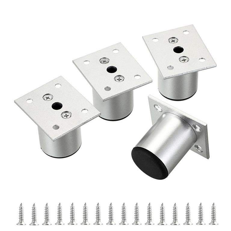 ALUMINIUM FURNITURE LEGS 4PC
