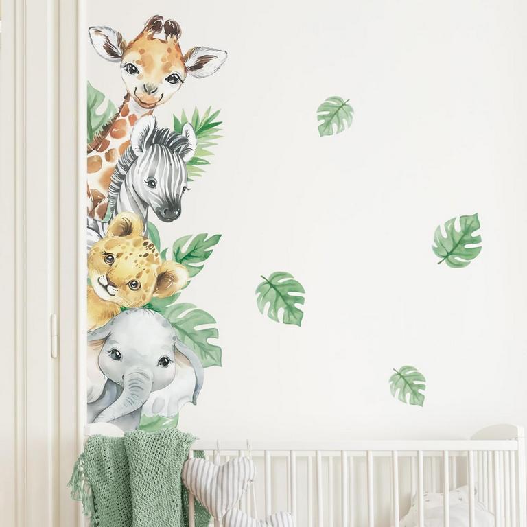 SUPZONE JUNGLE ANIMAL STICKER SET