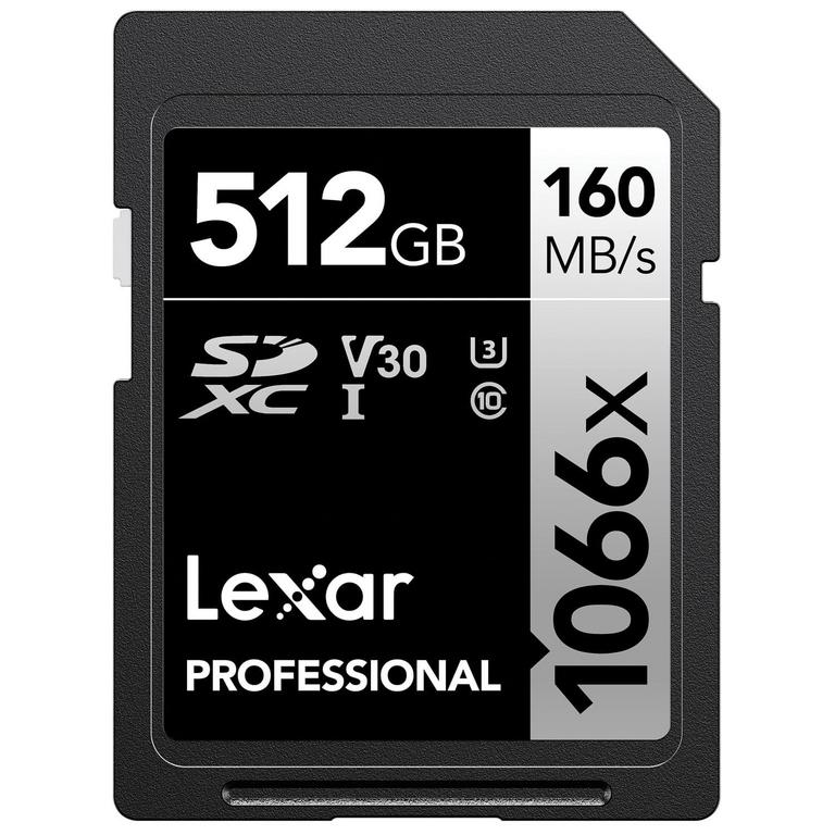 LEXAR 512GB SDXC CARD