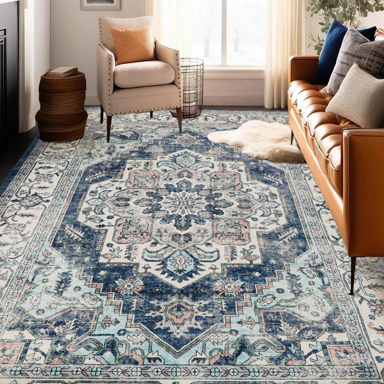 MCADORE RUG 8FTX10FT NAVY