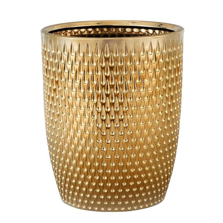 BASDHE GOLD TRASH CAN 2.5GAL