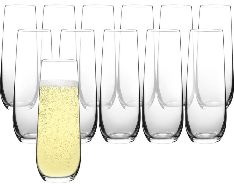 FAWLES STEMLESS GLASSES 12PK