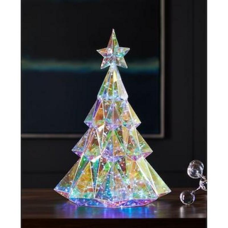 PRISMATIC IRIDESCENT TREE 19IN