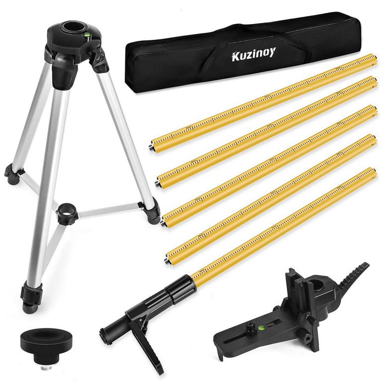 KUZINOY 12FT LASER LEVEL POLE
