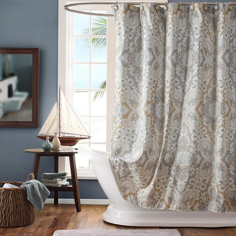 BESTRIPES BOHO SHOWER CURTAIN 72IN X 78IN