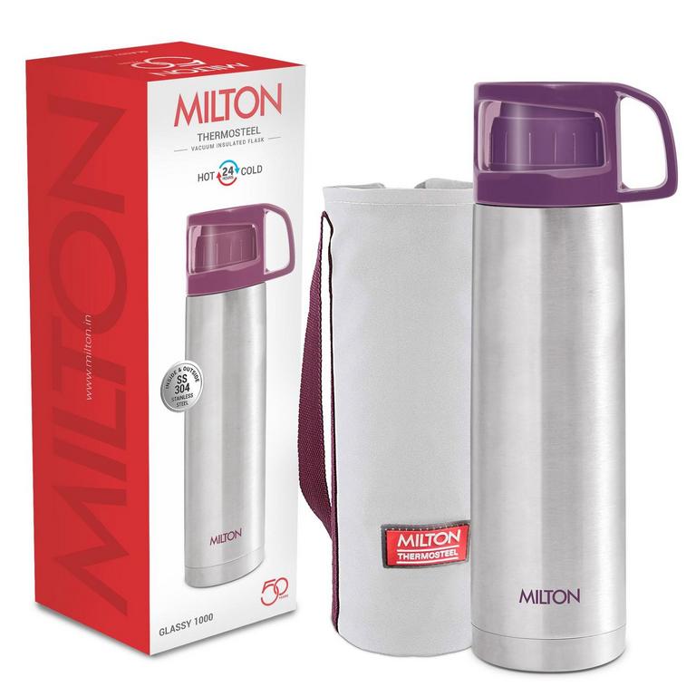 MILTON THERMOS PURPLE 34 OZ